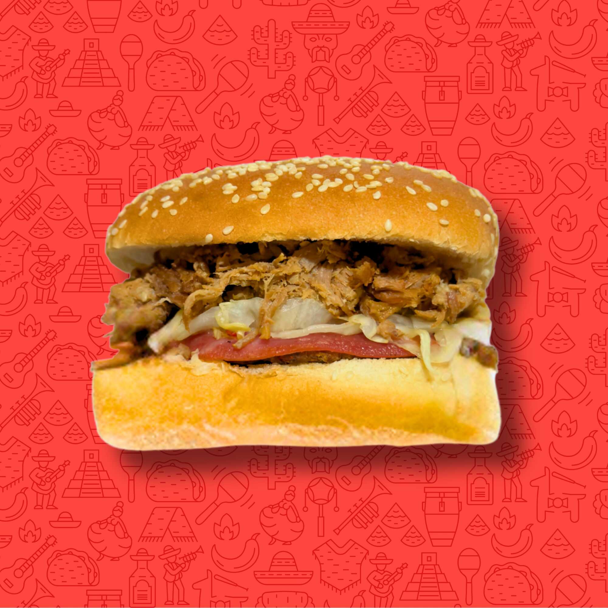 Hamburguesa con Bistec