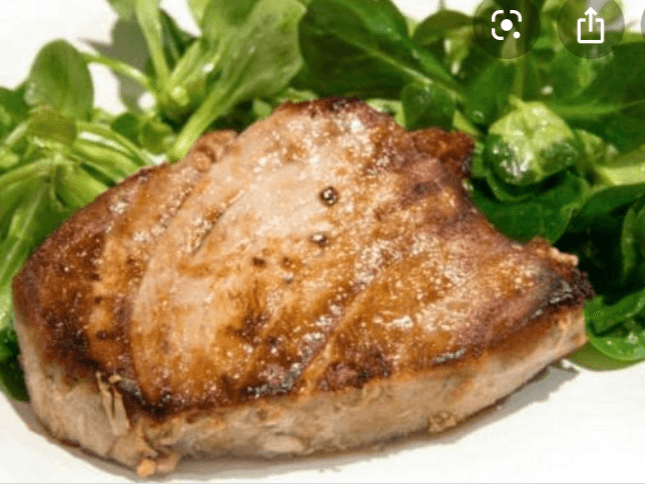filete de pescado saludable