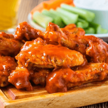 Alitas Salsa Búfalo.
