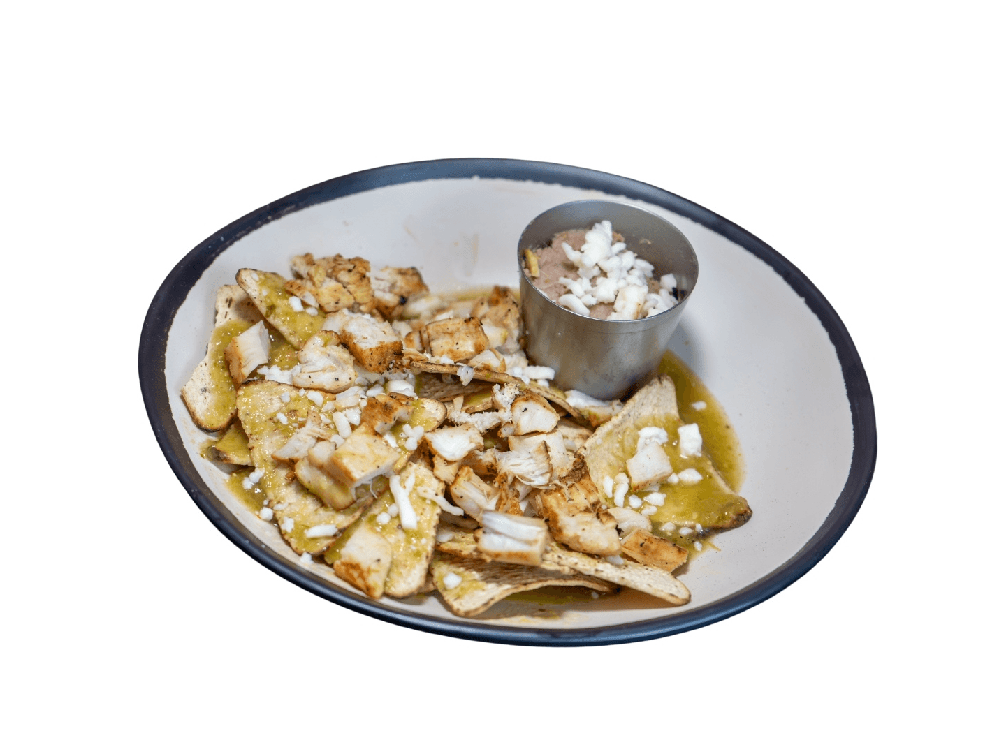 Chilaquiles Verdes con Pollo
