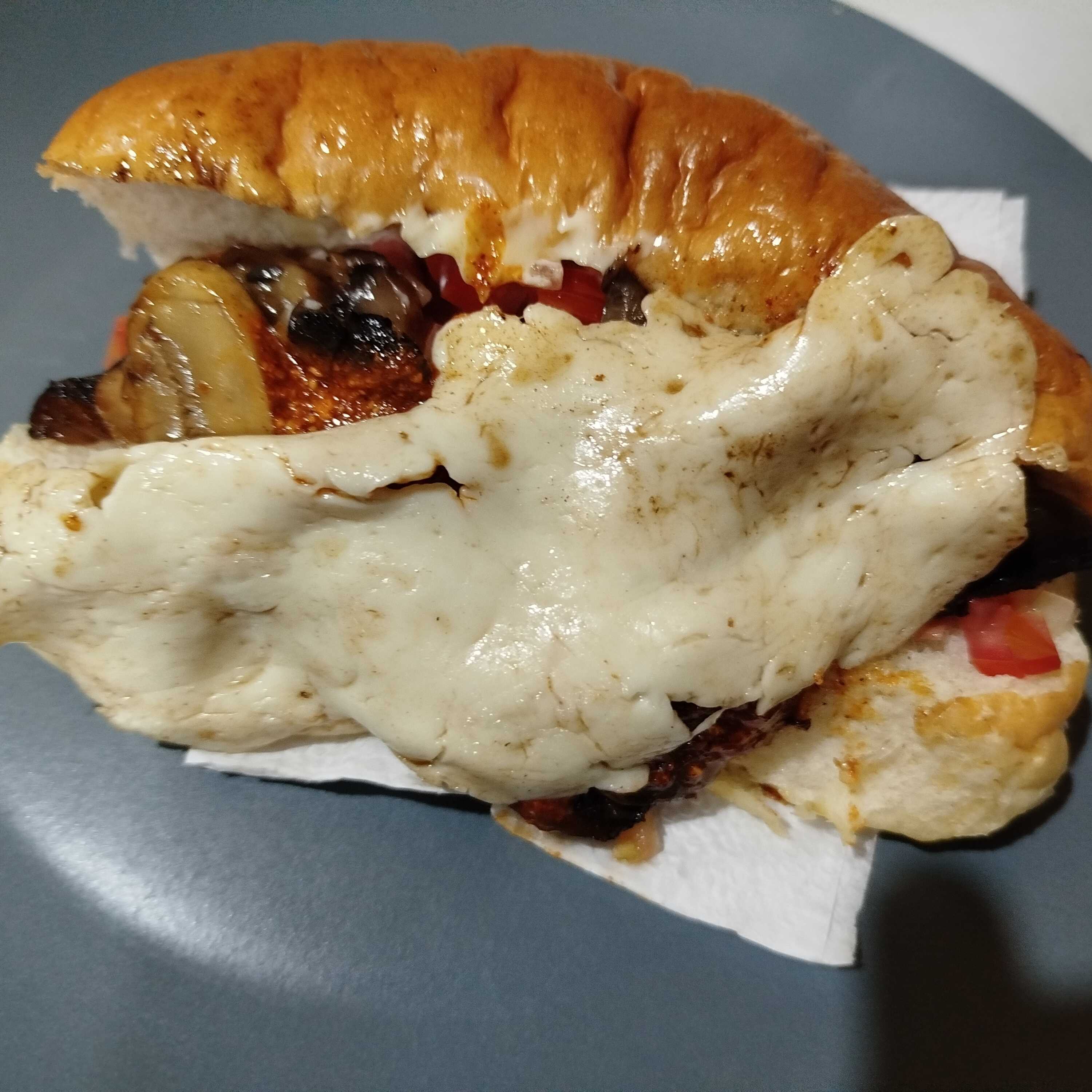 Hot Dog Champiñones
