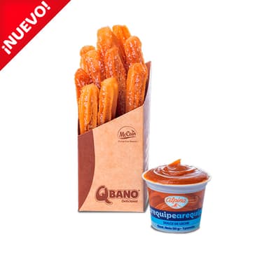 Churros con Arequipe Personal