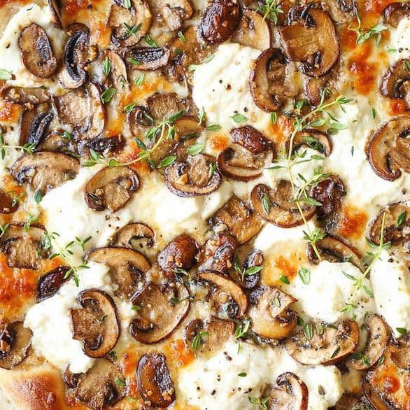 Pizza Pequeña Pollo Champiñón