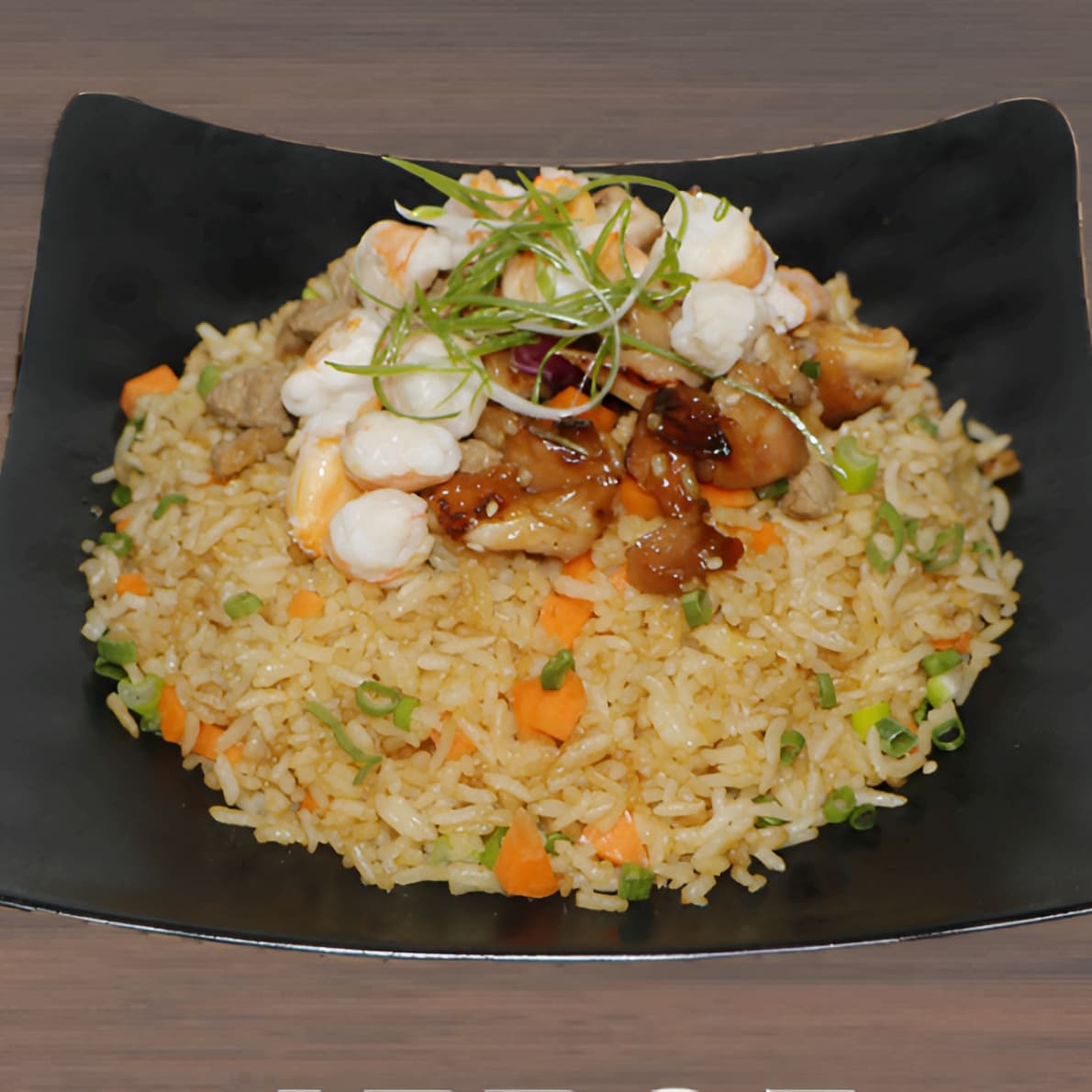 Arroz Con Pollo Y Camaron