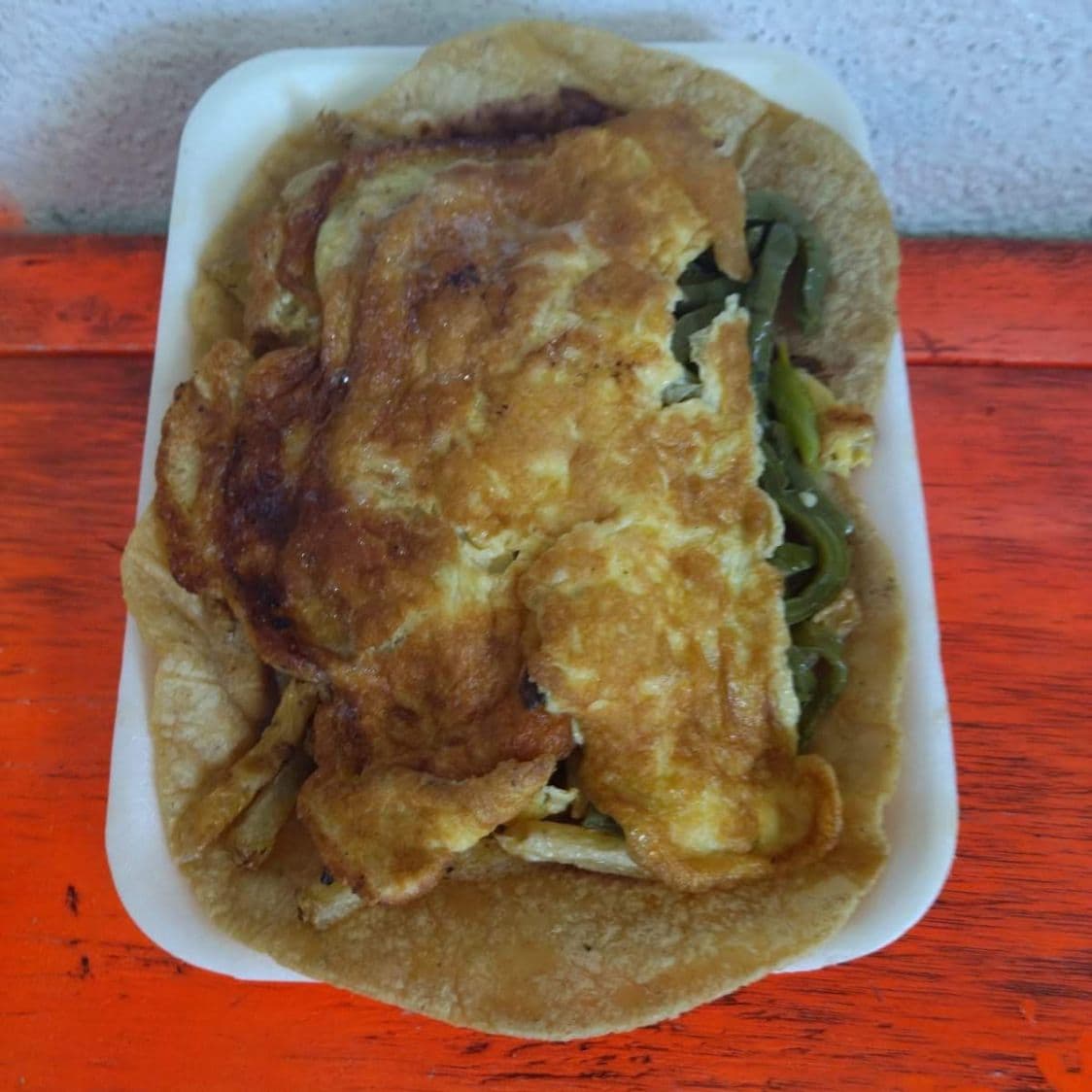 TACO DE HUEVO