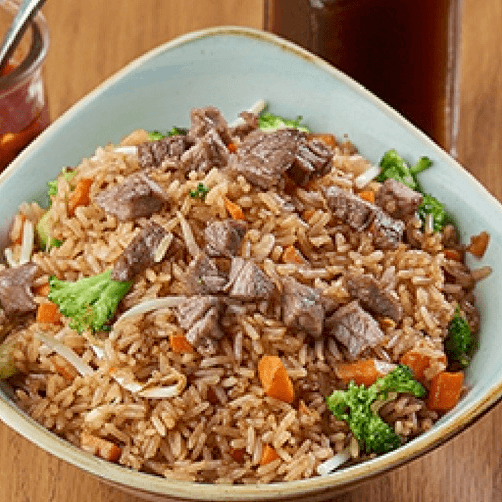 Arroz Frito a la Oriental Carne