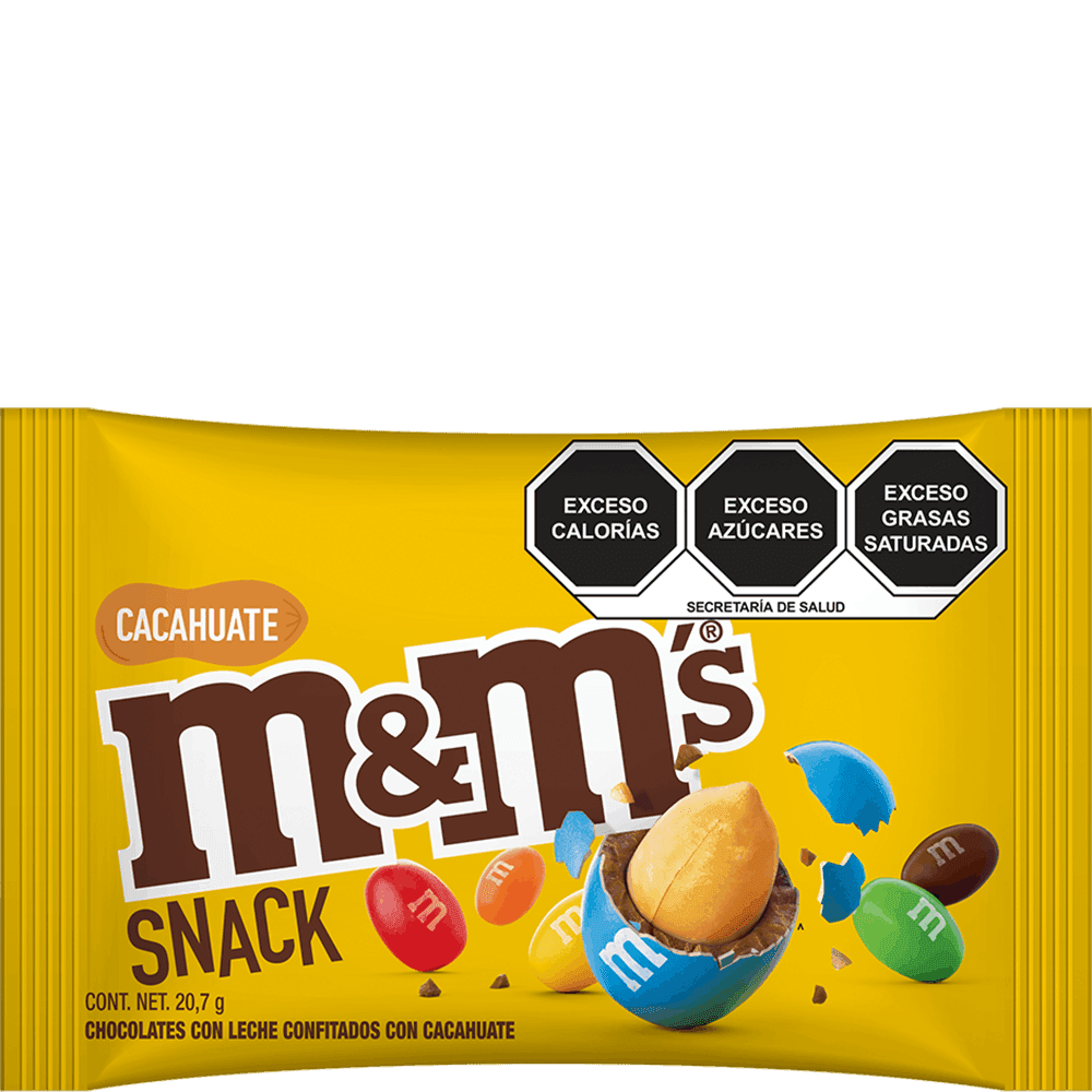 mms peanut snack size 204 grs
