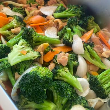 Brocoli con pollo
