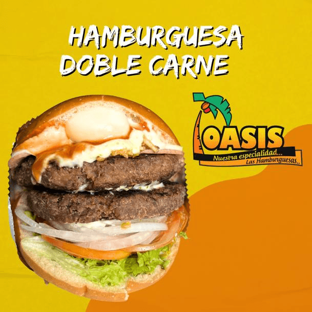 2 Hamburguesa de Carne
