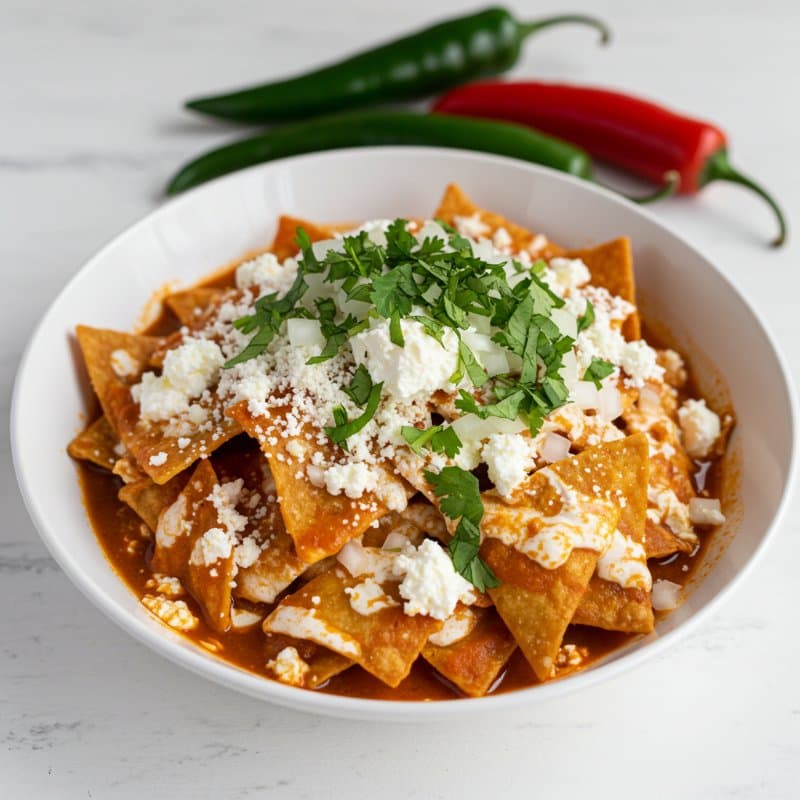 Chilaquiles Rojos