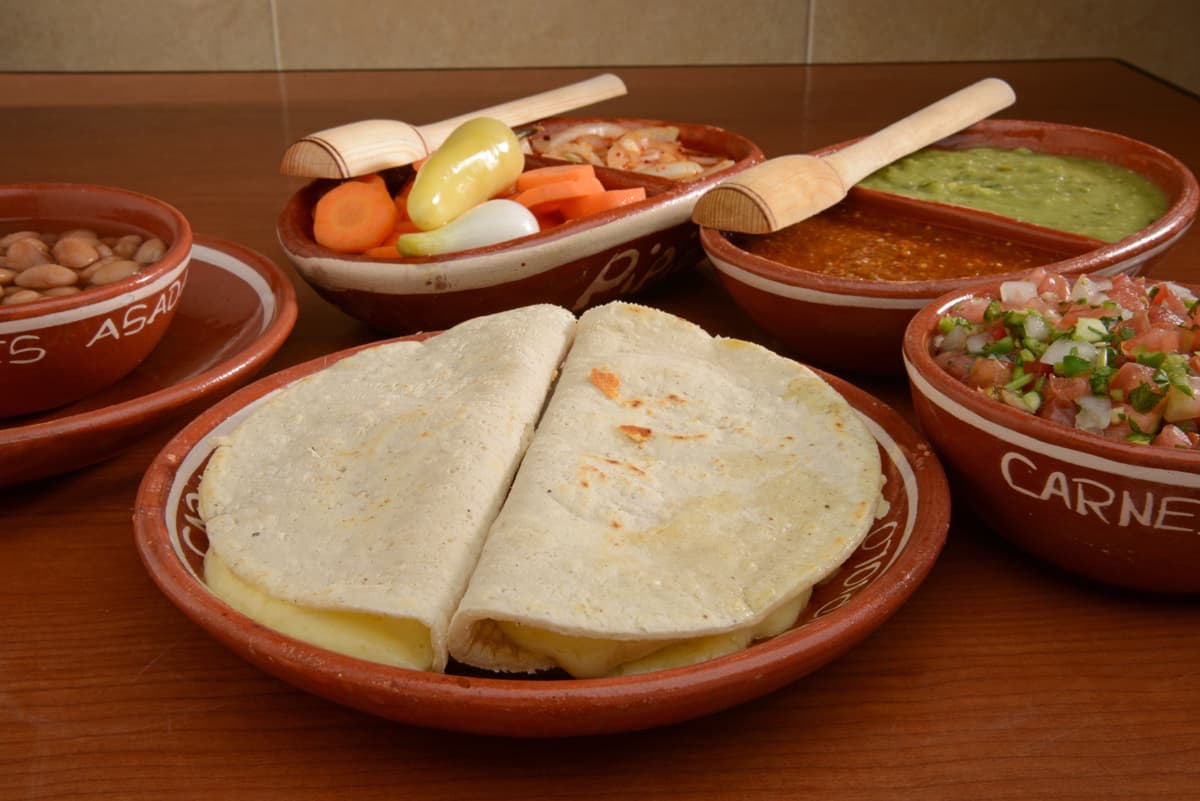 Quesadillas con Chorizo