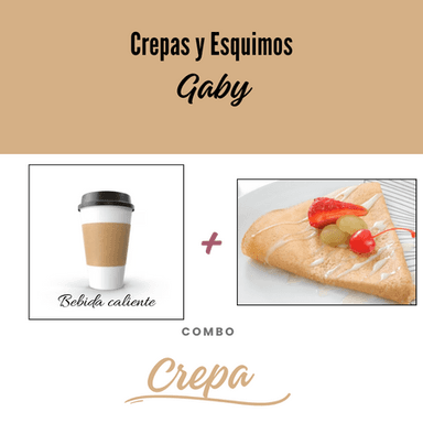 C o m b o Crepa + BebidaCaliente