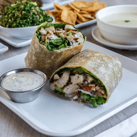 Hummus & Chicken Wrap