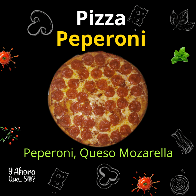 Pizza de Peperoni Mediana 12"