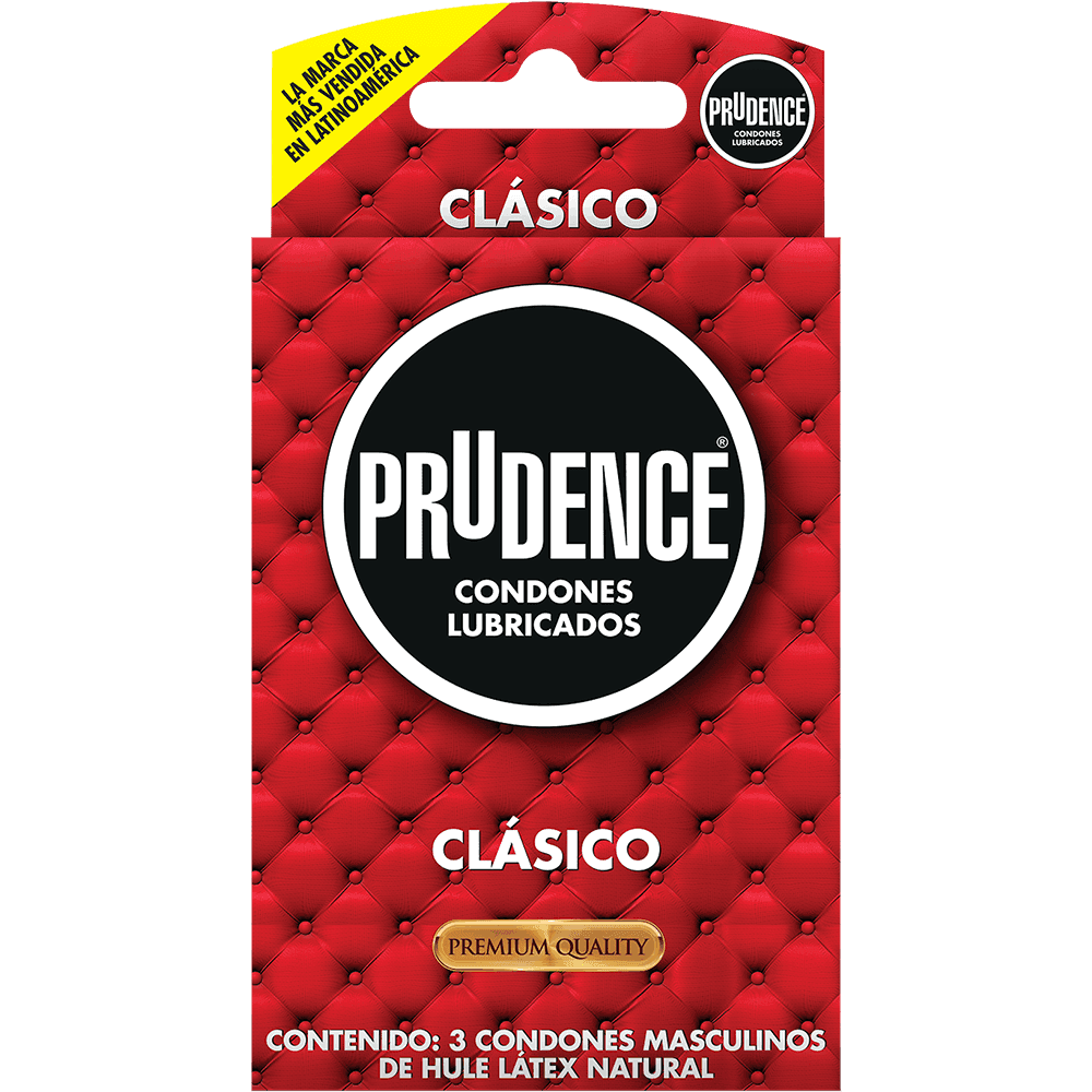 Condones Prudence Clasico 3 pzas