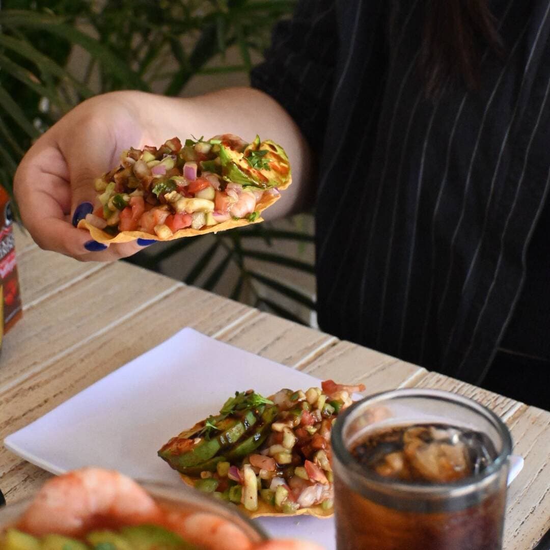 Tostadas de Ceviche