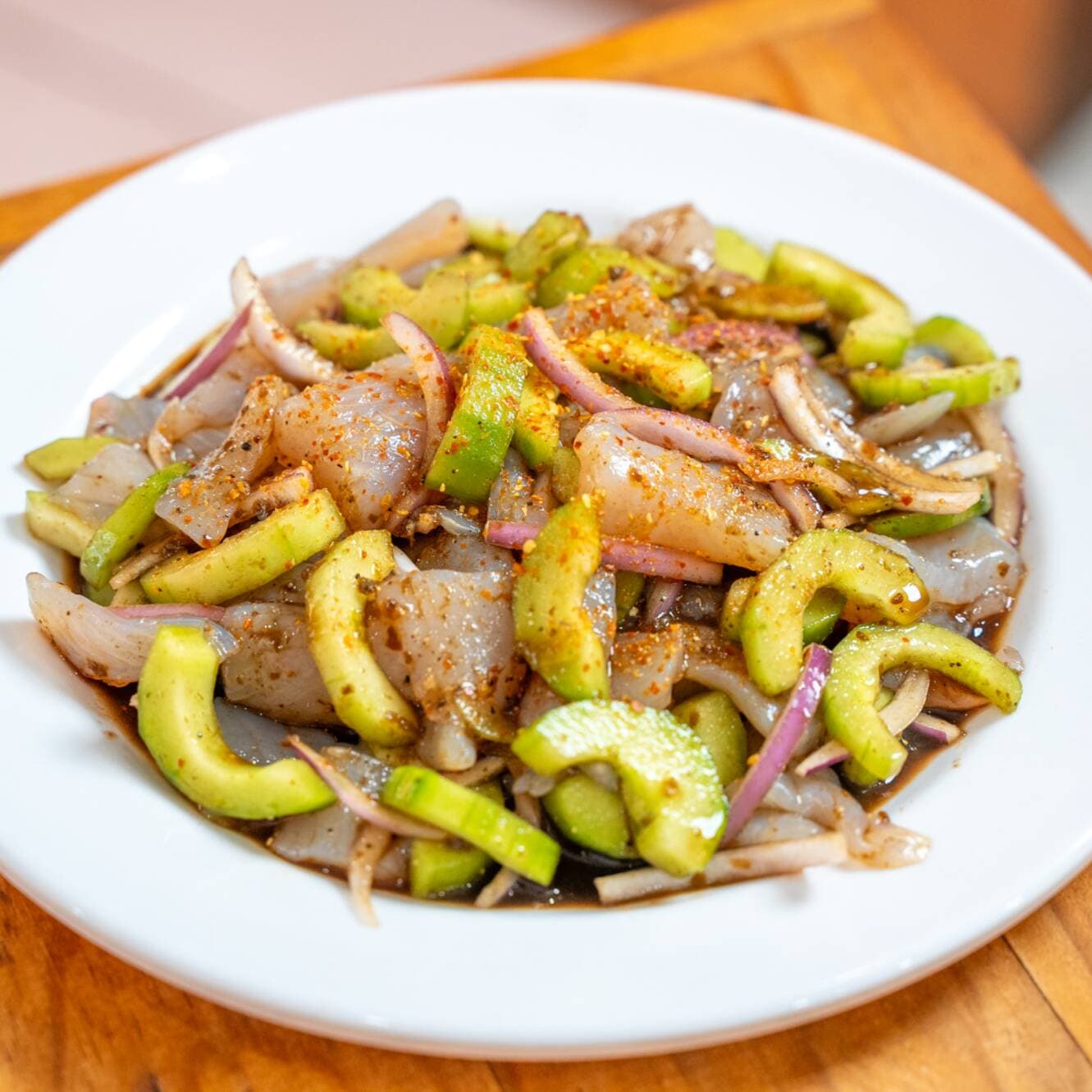 Aguachile de robalo