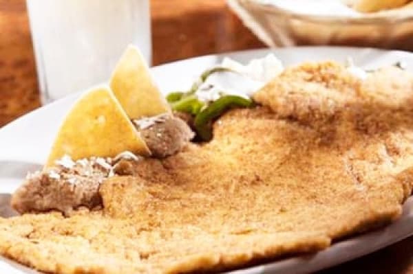 Pechuga empanizada del abuelo