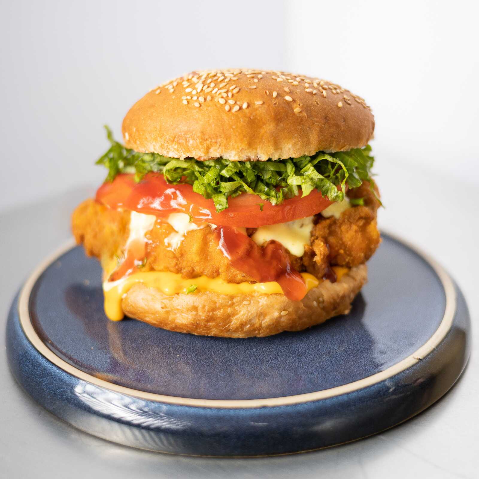 🍔🍗Hamburguesa de Pollo