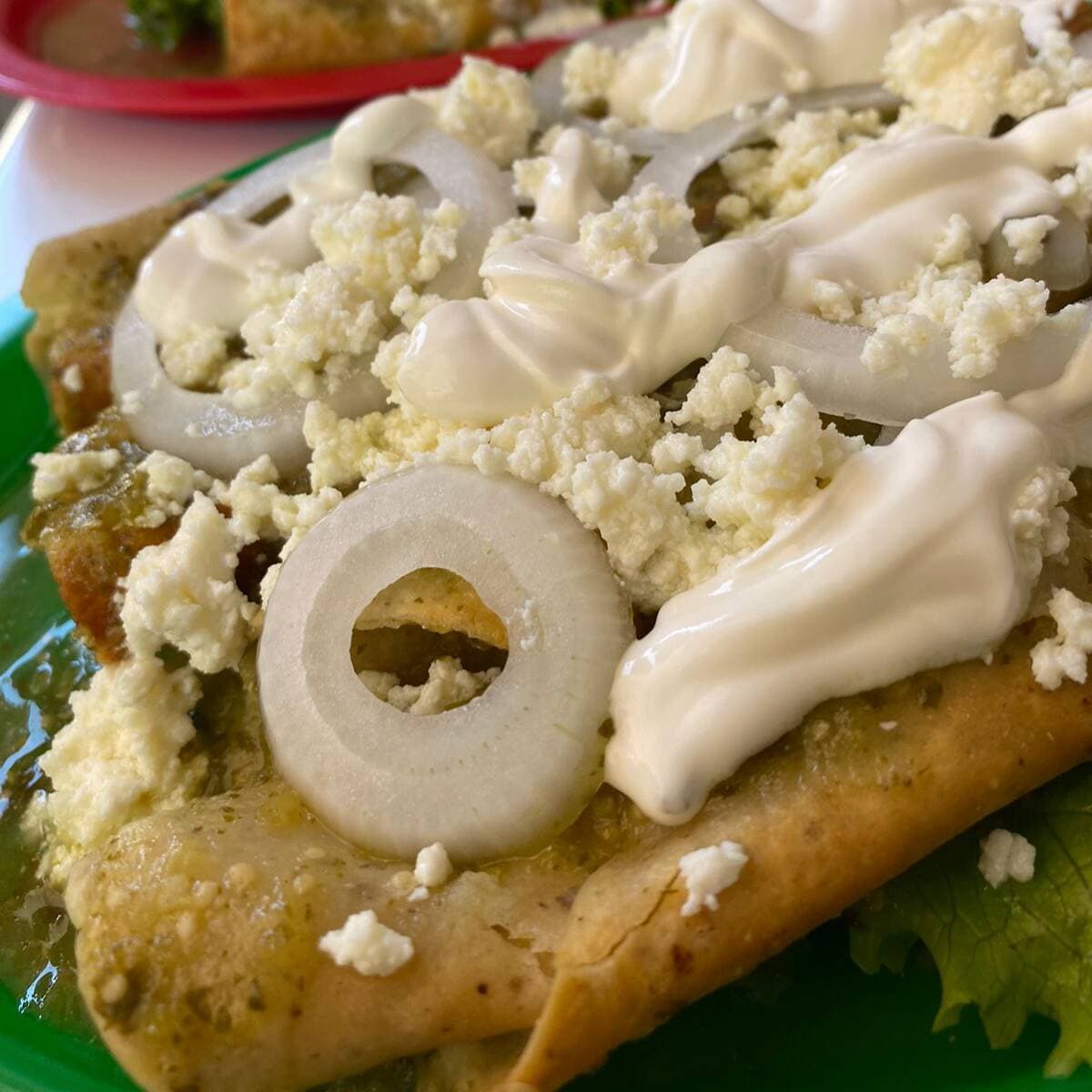 Enchiladas Verdes