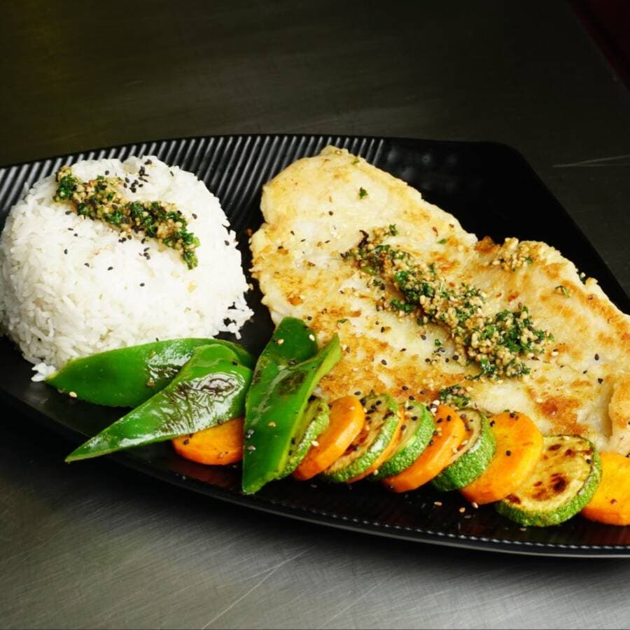 Pescado al Ajo