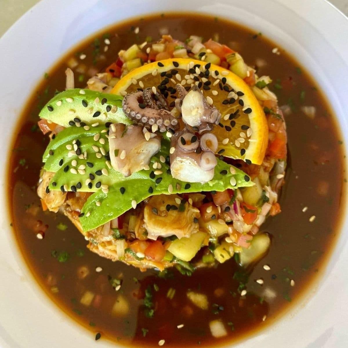 ❗Ceviche de Pulpo y Camaron 🐙😋