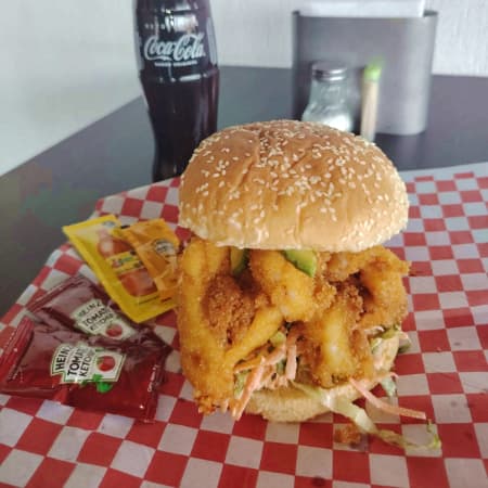 Hamburguesa de Camaron