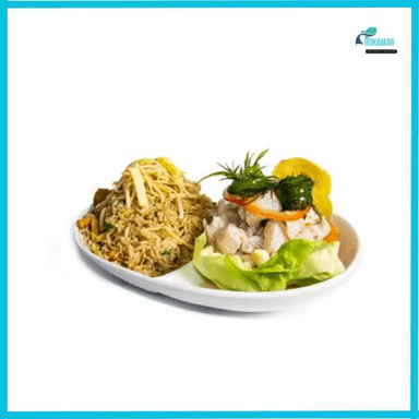 Ceviche + Chaufa de Mariscos