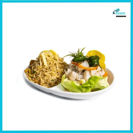 Ceviche + Chaufa de Mariscos
