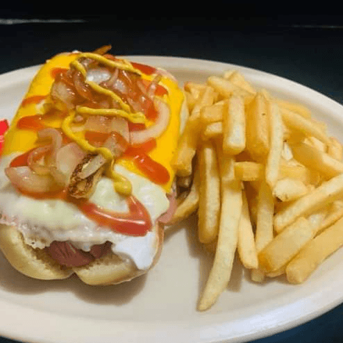 Súper Dogo + Papas