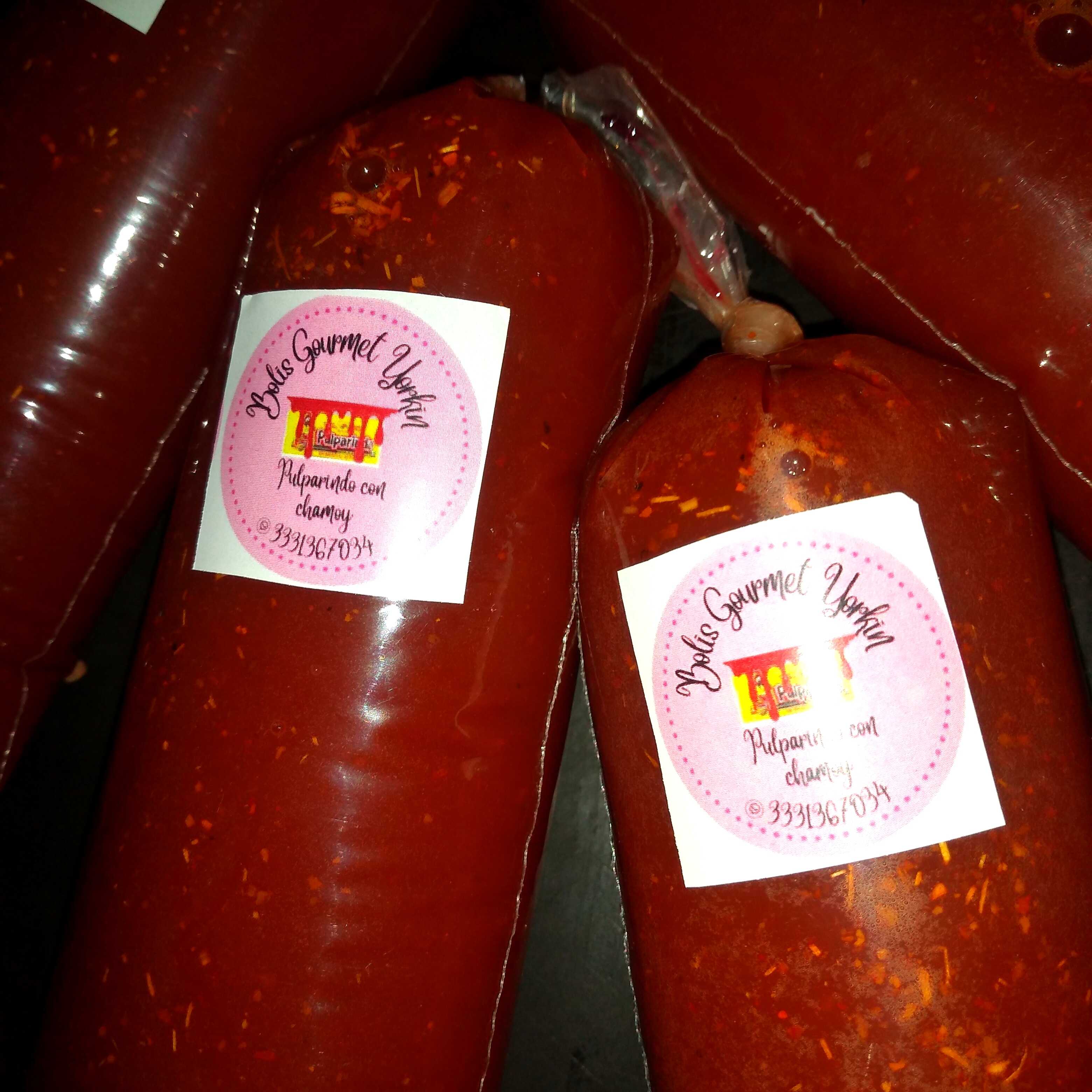Bolis de Pulparindo con Chamoy