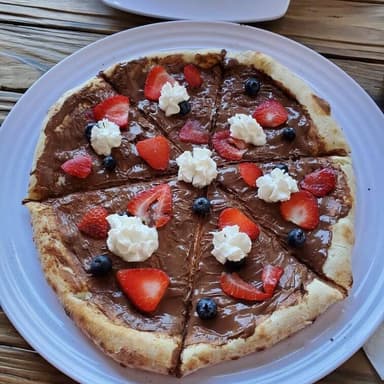 Pizza de Nutella