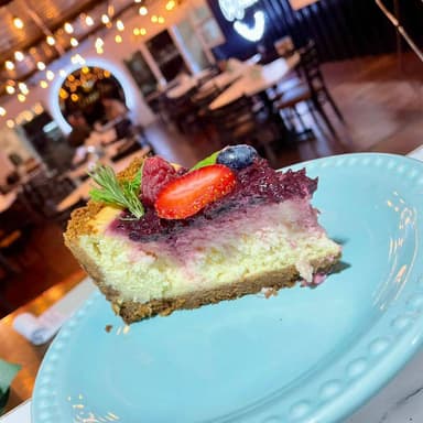 Cheesecake New York Rebanada