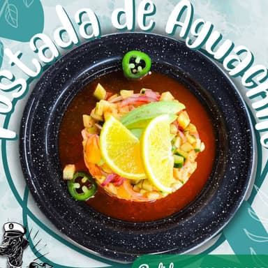 Tostada de Aguachile