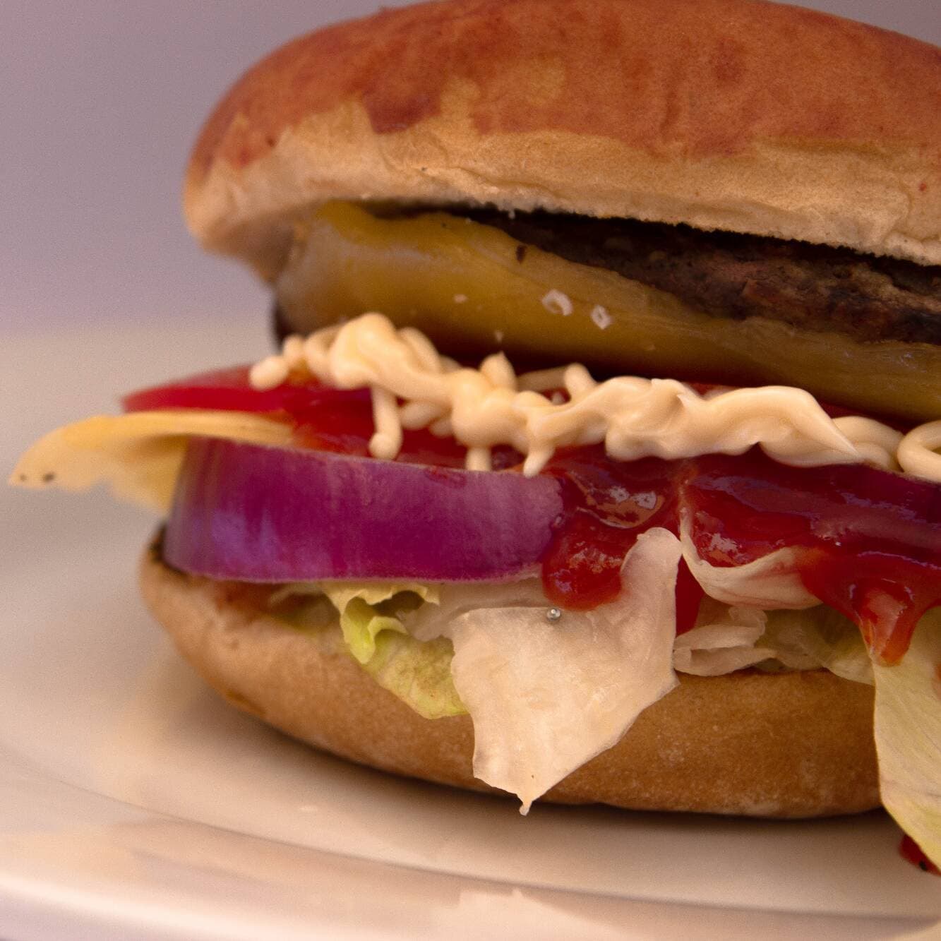 Hamburguesa Sencilla + Crepa de Cortesia