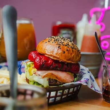 Hamburguesa de asada