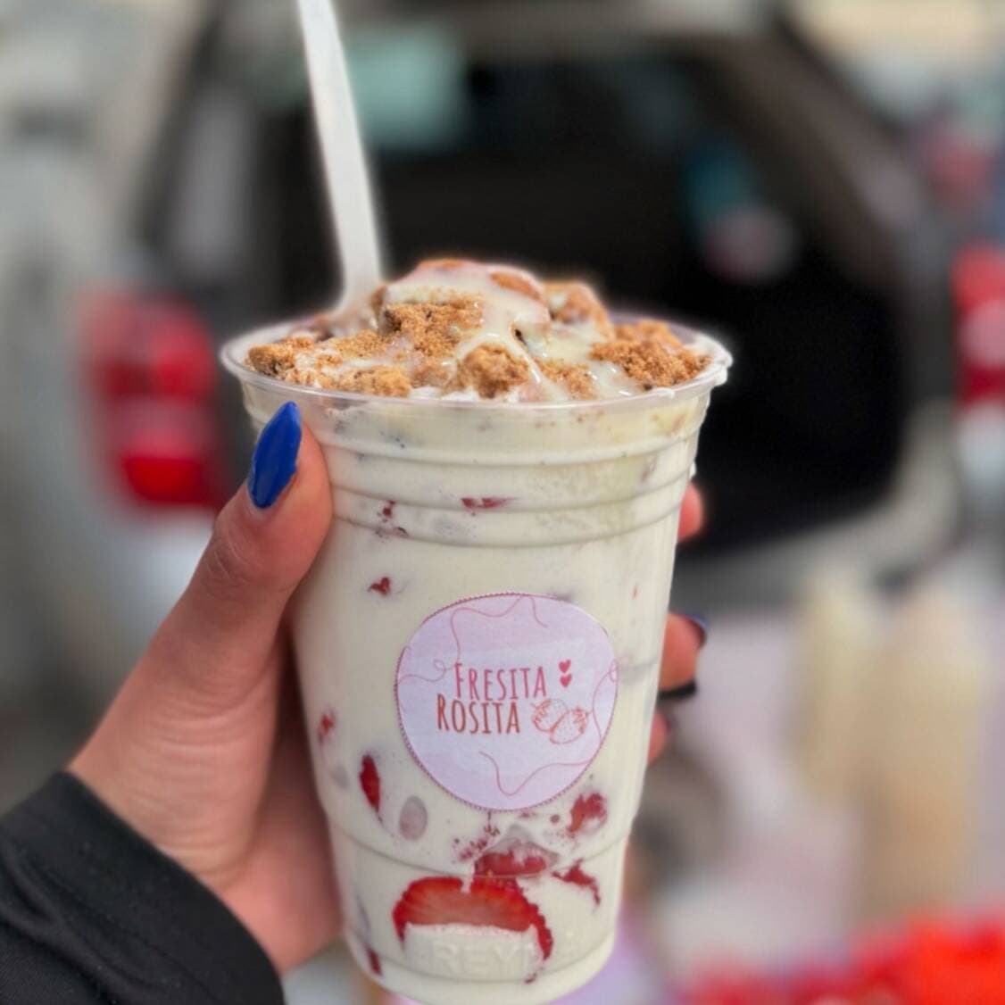 Fresas con Crema