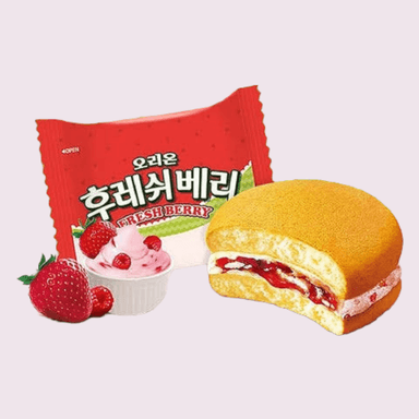 Fresh berry pastelillo coreano