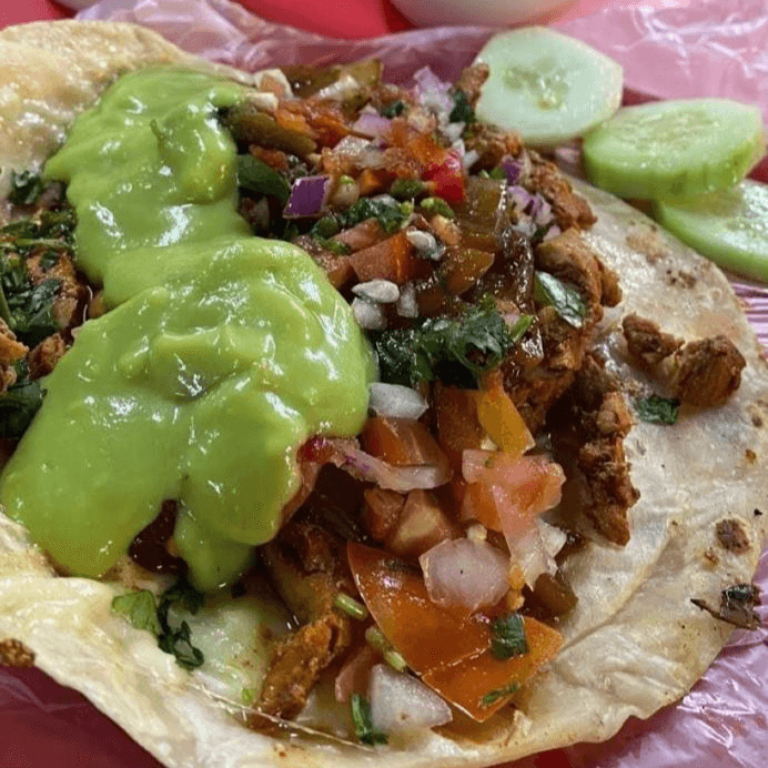 Quesataco de Maíz de Chilorio