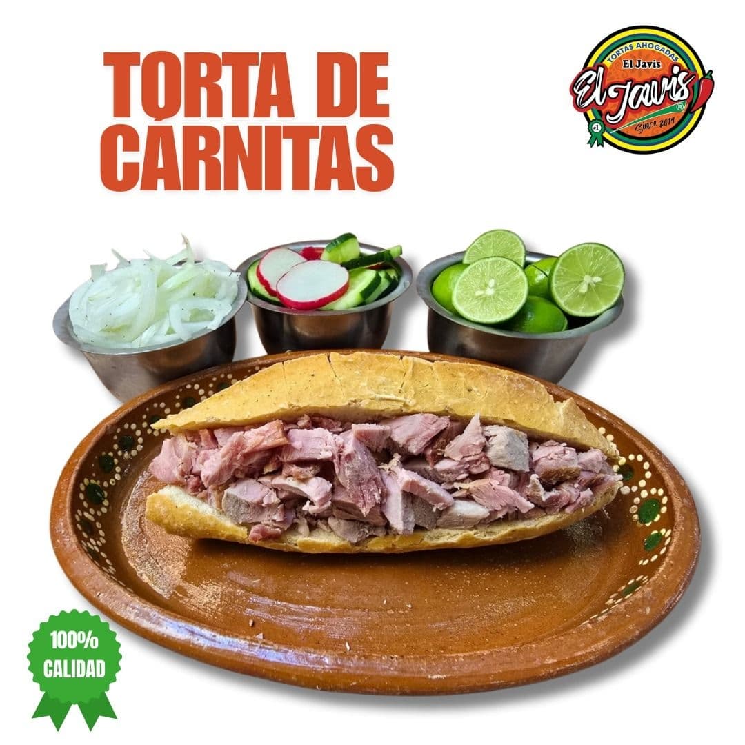 Torta de Carnitas