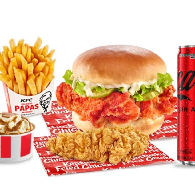 MegaCombo Ke Tiras® Burger + Ke Tira®