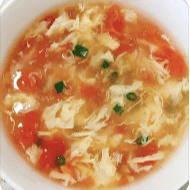 西红柿鸡蛋汤 Sopa Jitomate con Huevo