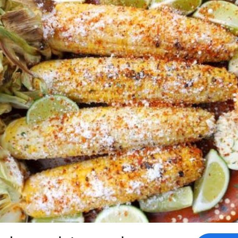 Elotes asados