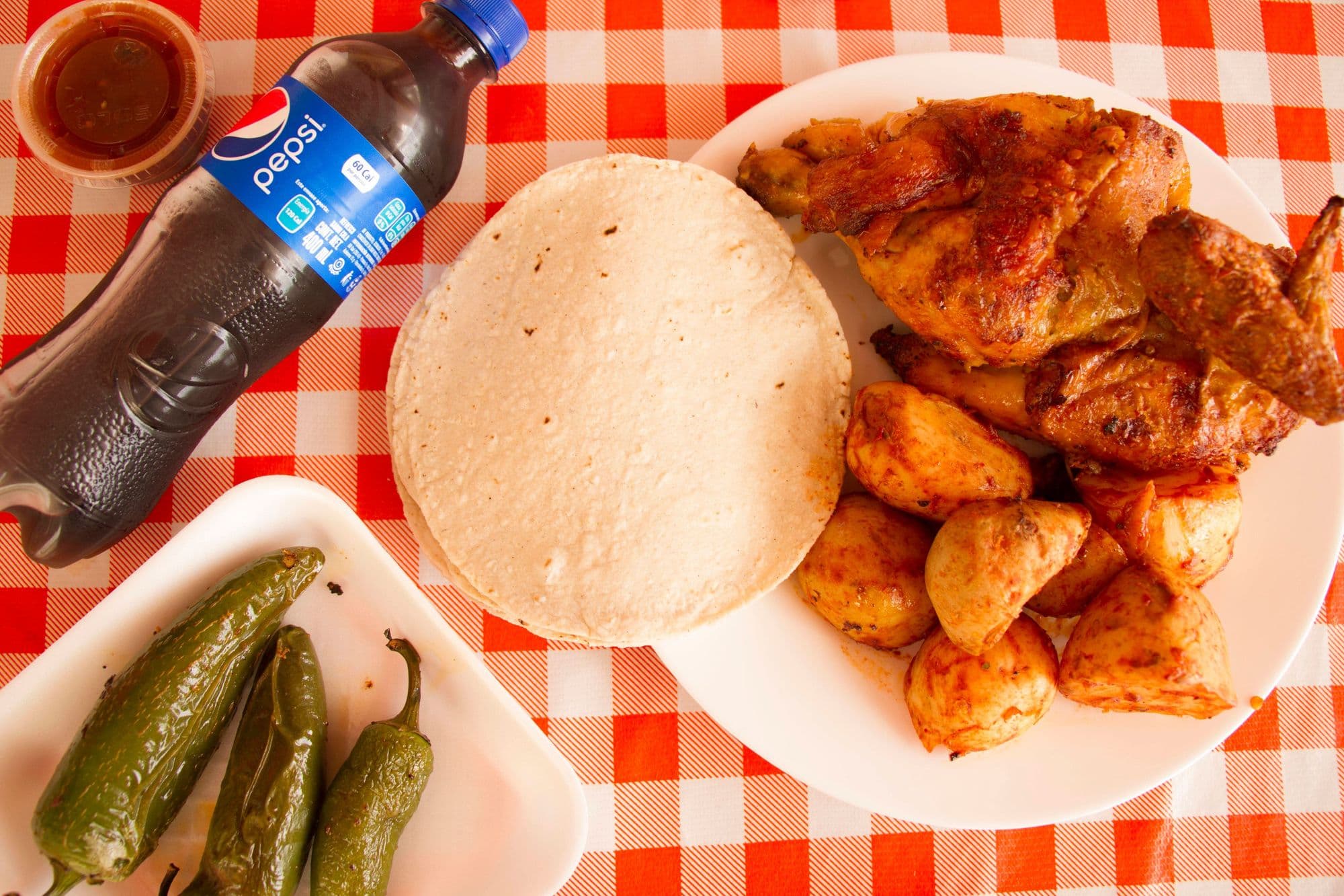 Paquete Medio Pollo Rostizado Ó Ranchero