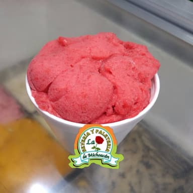 Nieve de Fresa de Agua
