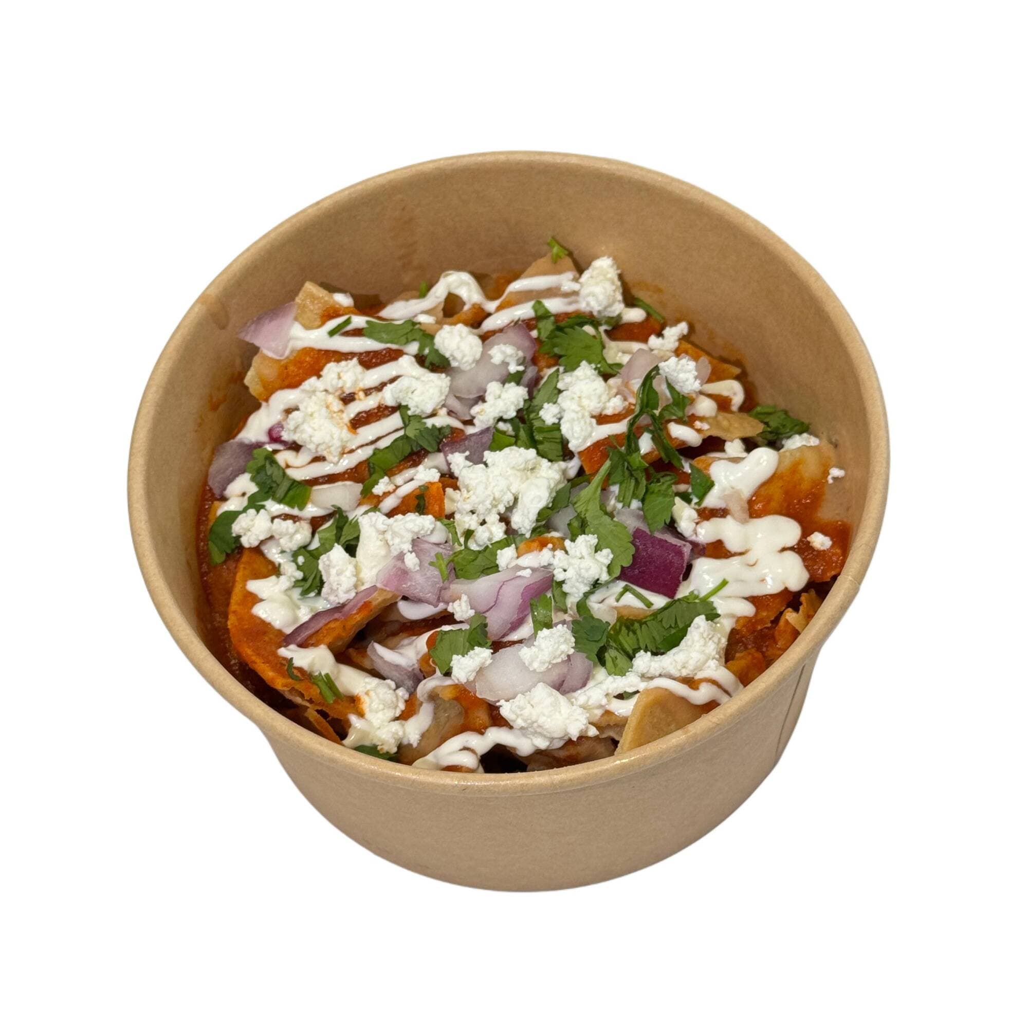 Chilaquiles rojos