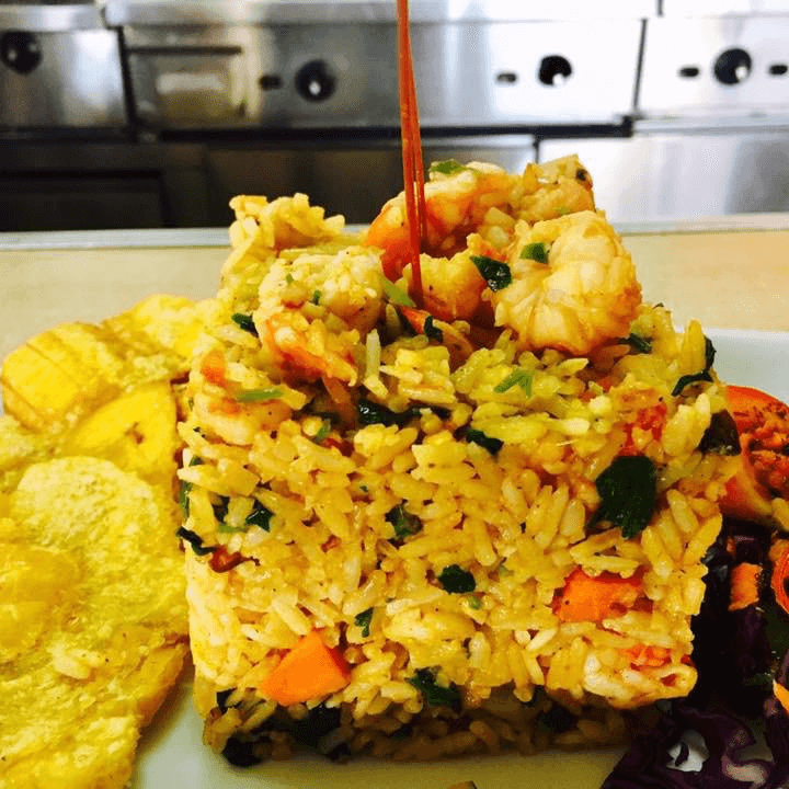 Arroz con Camarones