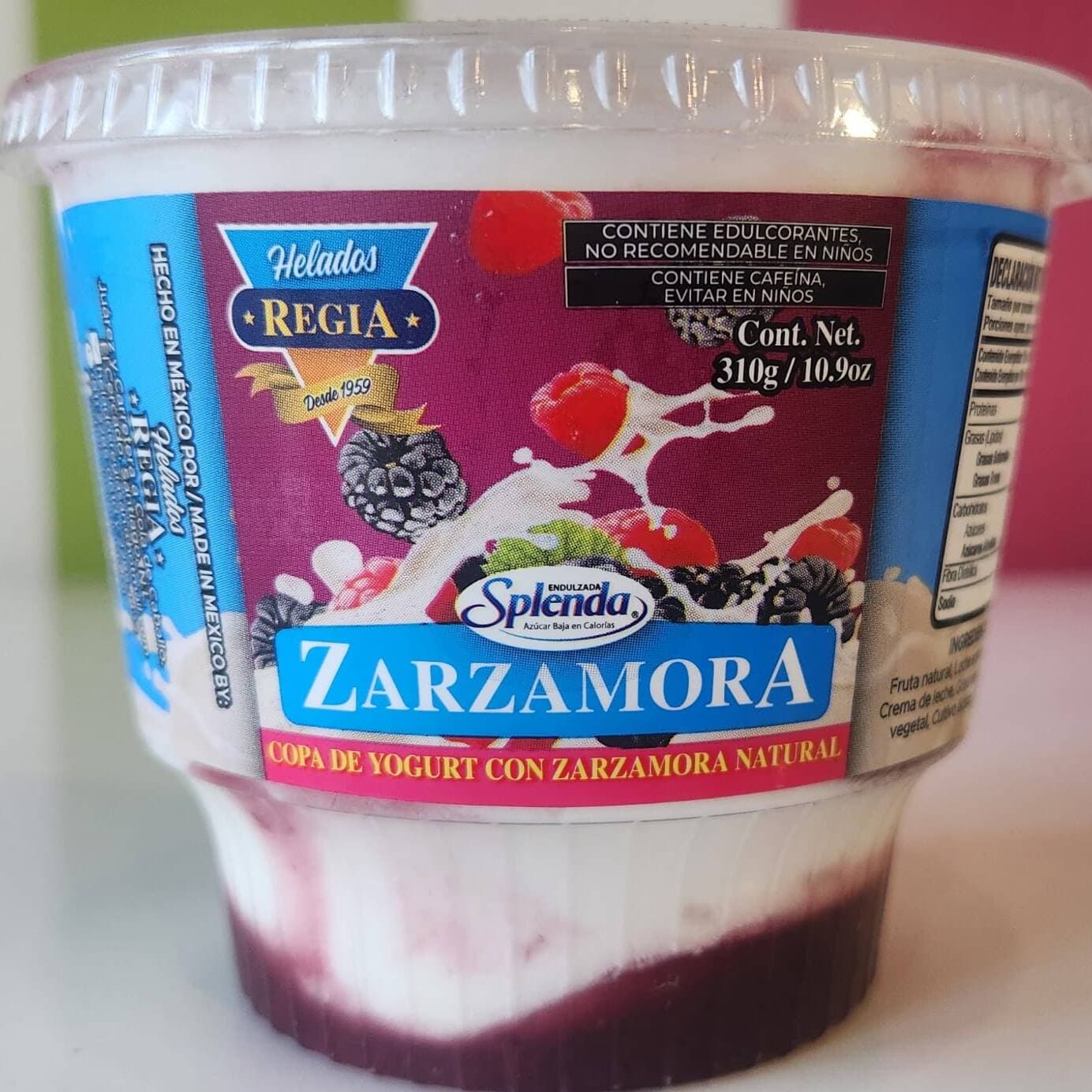 Copa de Yogurt Zarzamora Light