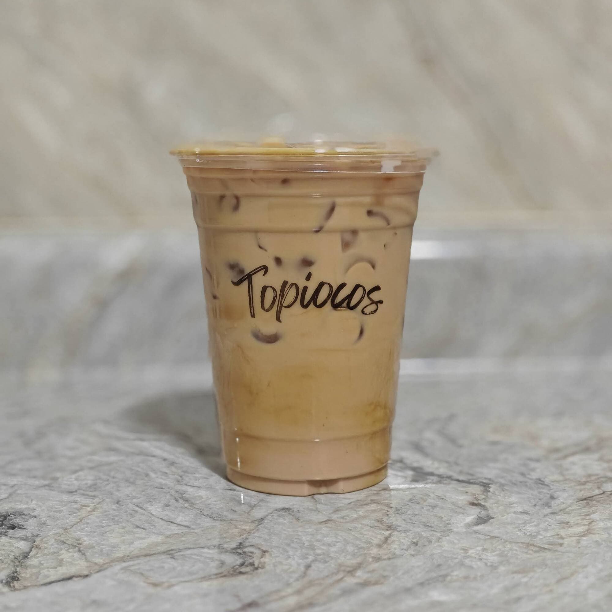 Strawberry Iced Latte 16oz