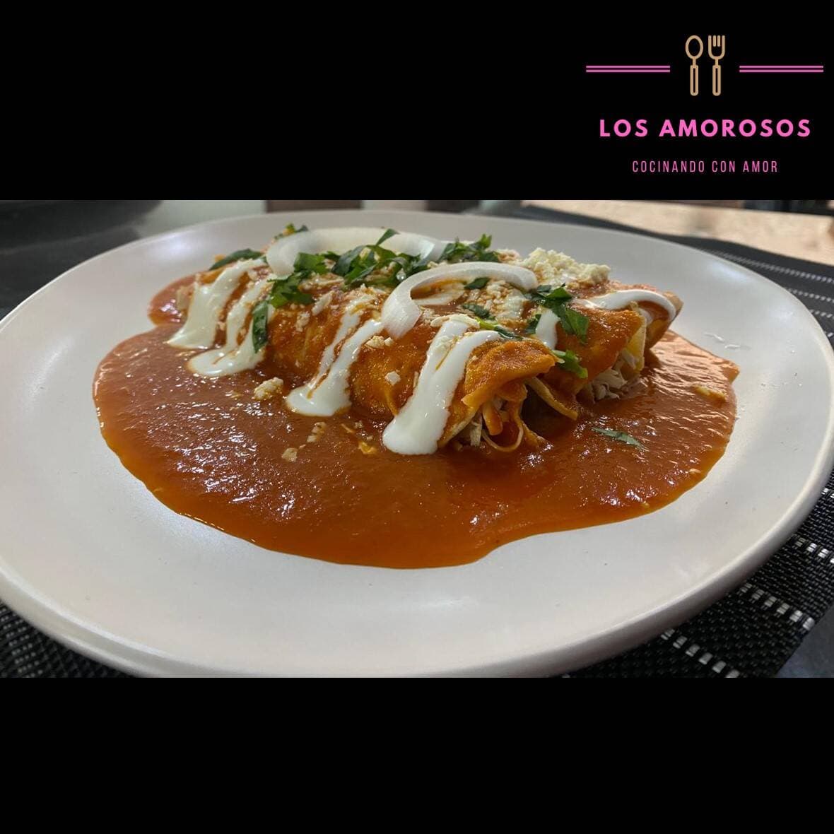 Enchiladas Rojas